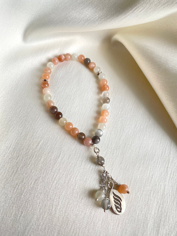 Allah Moonstone Rosary