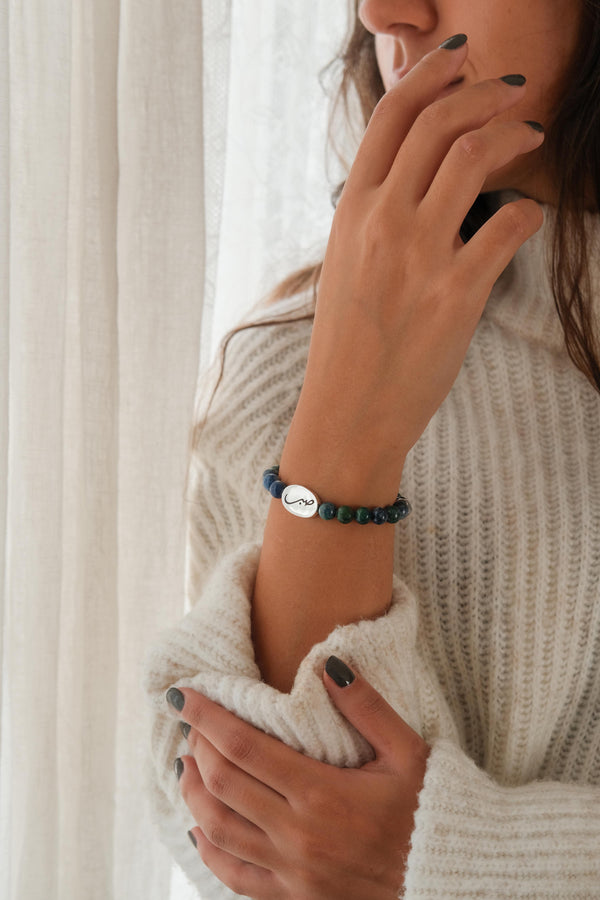 Sabr Azurite Malachite Bracelet